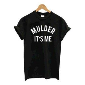 Xfiles cult classic Mulder it's me tshirt ladies